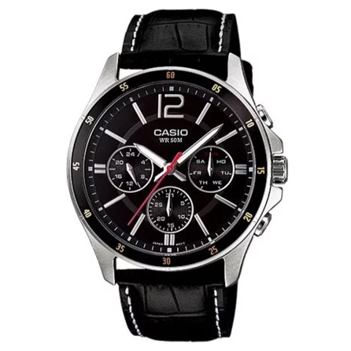 MONTRE CASIO HOMME M.FONCTION CUIR